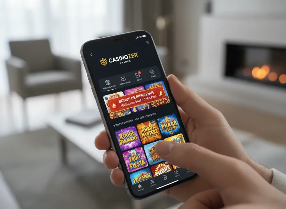 Casinozer France – machines à sous, jeux en direct et bonus