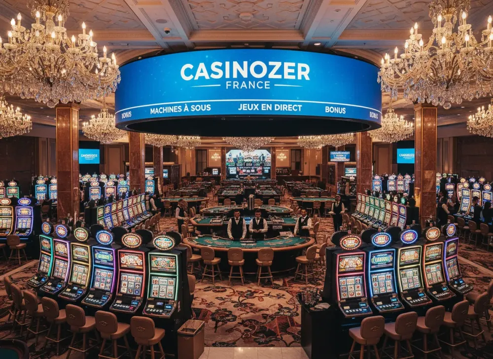 Casinozer France – machines à sous, jeux en direct et bonus