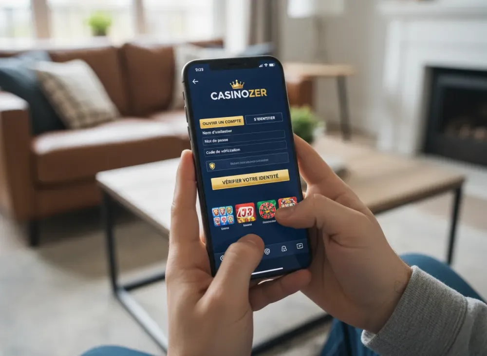 Casinozer inscription – ouvrir un compte et vérifier son identité